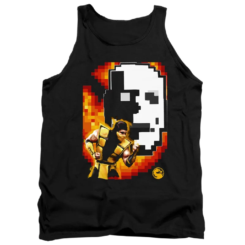 Flash Deals Mortal Kombat Klassic Tanktop Scorpion Black Tank