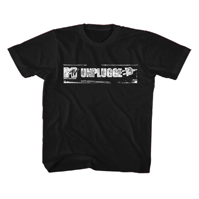 Best Bargains MTV Kids T-Shirt Vintage Unplugged Logo Tee