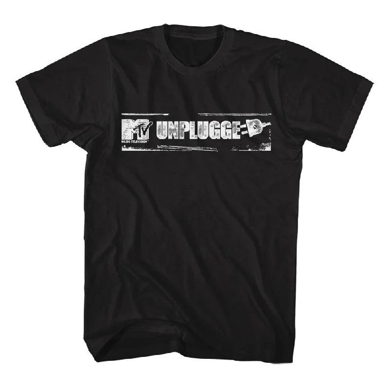 Buy Now MTV Vintage Unplugged Logo Black T-shirt