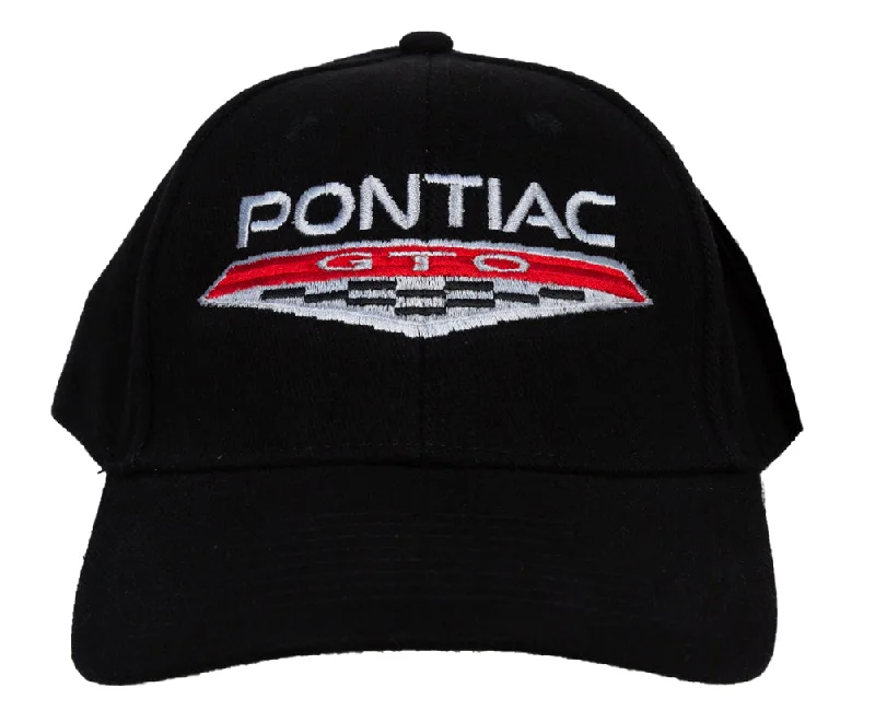 Exclusive Savings Pontiac GTO Hat Two Tone Embroidered Cap