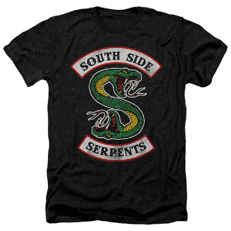 Deep Discounts Riverdale Heather T-Shirt South Side Serpents Black Tee