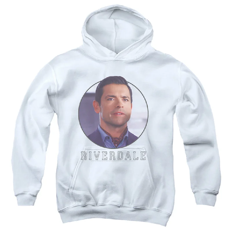 Price Smash Riverdale Kids Hoodie Hiram Lodge Portrait White Hoody