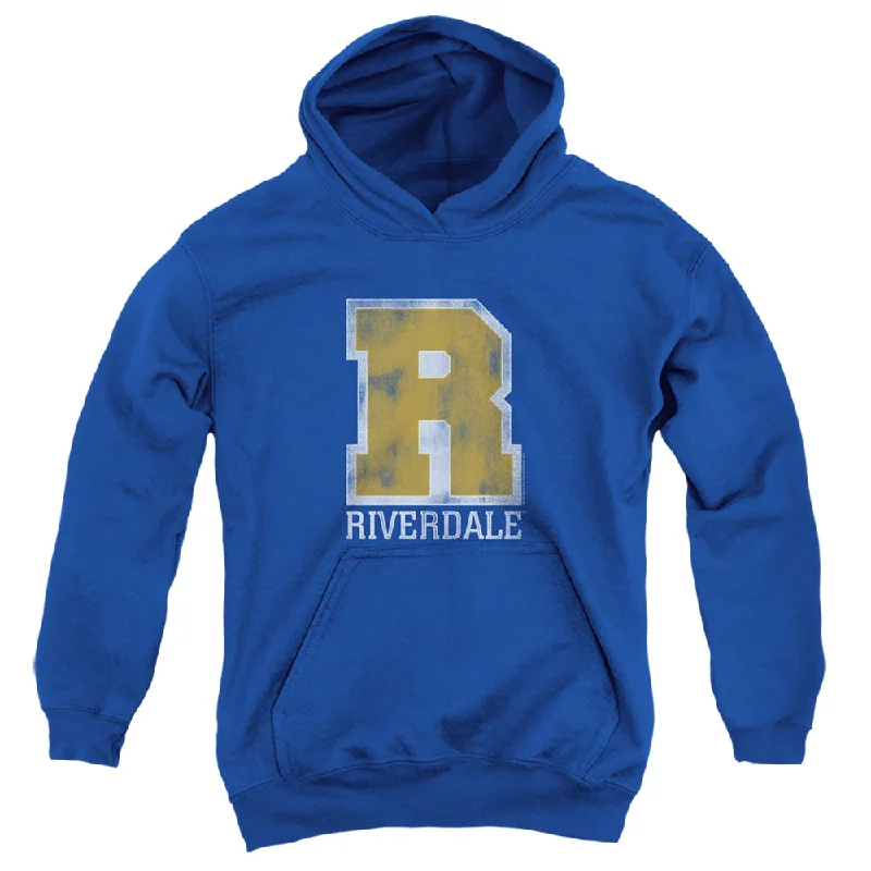 Buy Now Riverdale Kids Hoodie Vintage Varsity Logo Royal Hoody