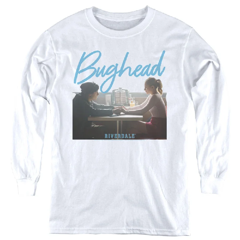 Value Deals Riverdale Kids Long Sleeve Shirt Bughead White Tee