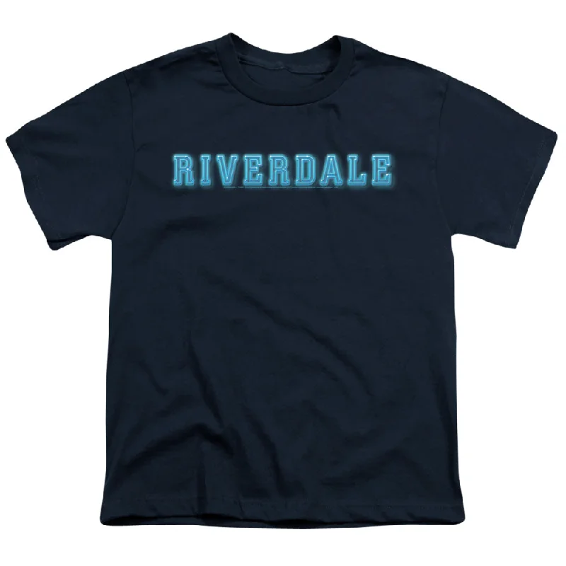 Warehouse Sale Riverdale Kids T-Shirt Logo Navy Tee