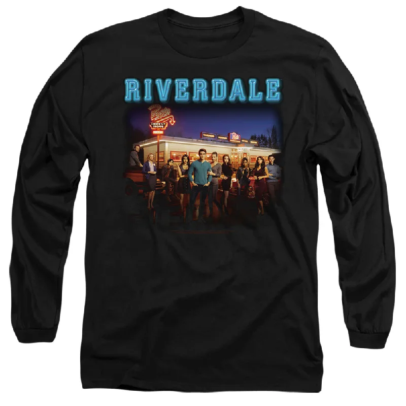 Savings Event Riverdale Long Sleeve T-Shirt Pops Chock'Lit Shoppe Black Tee