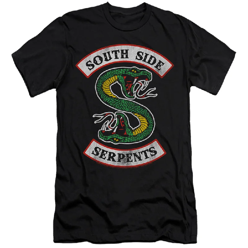 Savings Bonanza Riverdale Premium Canvas T-Shirt South Side Serpents Black Tee
