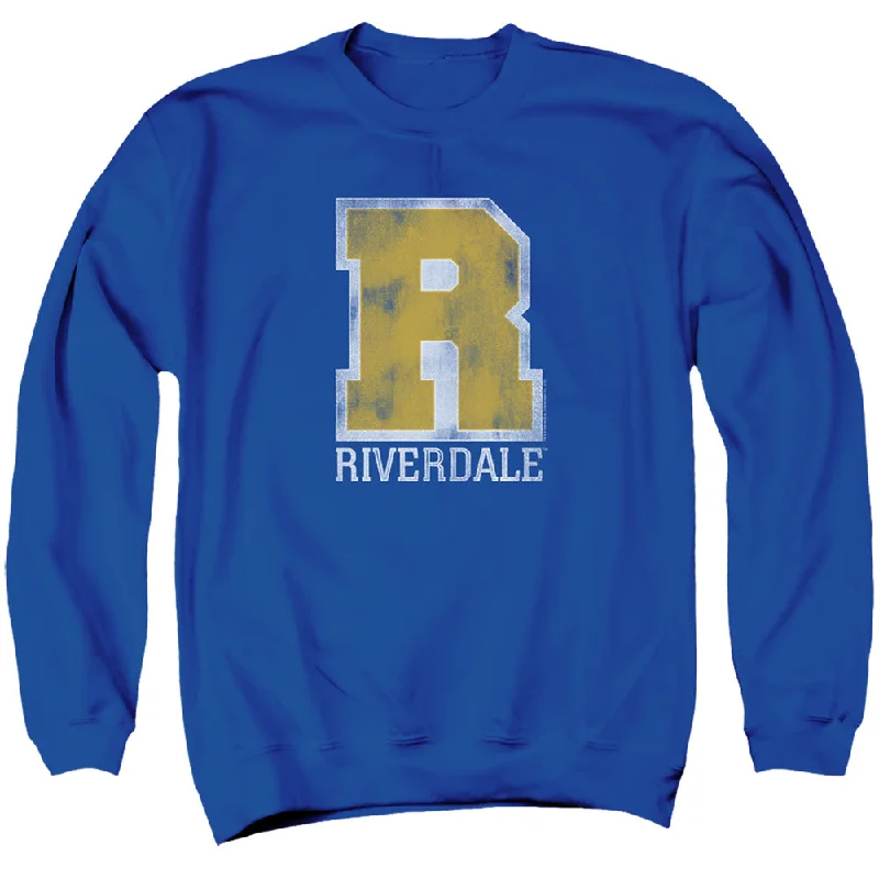 Price Fest Riverdale Sweatshirt Vintage Varsity Logo Royal Pullover