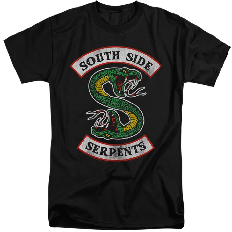 Daily Deals Riverdale Tall T-Shirt South Side Serpents Black Tee - Tall Sizes