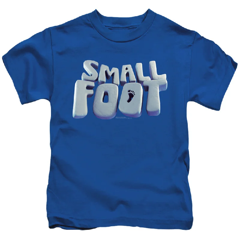 Buy More, Save More Smallfoot Boys T-Shirt Logo Royal Tee
