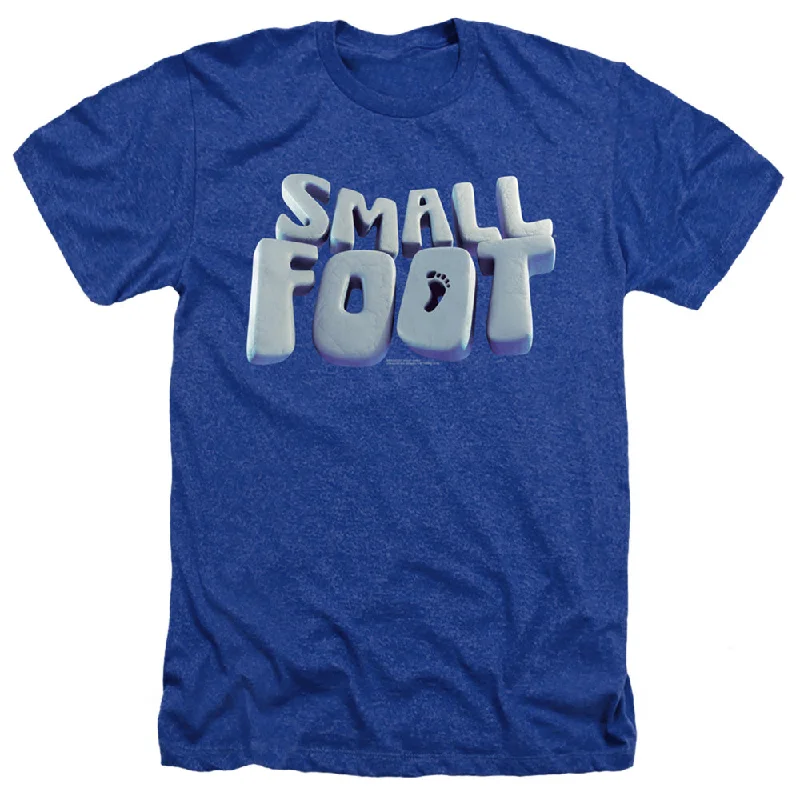 Limited Quantity Smallfoot Heather T-Shirt Logo Royal Tee