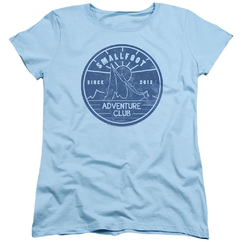 Today’s Special Smallfoot Womens T-Shirt Adventure Club Light Blue Tee