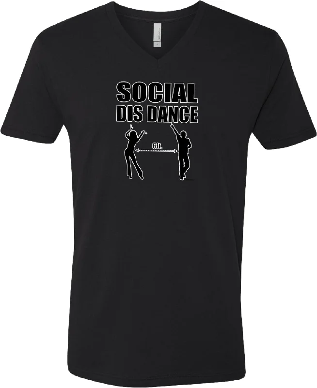 Super Sale Social Distancing Dance V-Neck Shirt