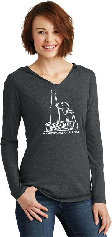 Referral Discount St Patricks Day Beer Me Ladies Lightweight Hoodie