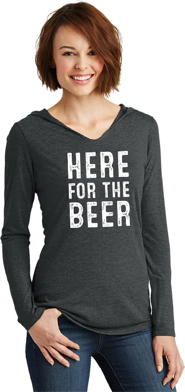 Unmissable Offer St Patricks Day Here for the Beer Ladies Lightweight Hoodie