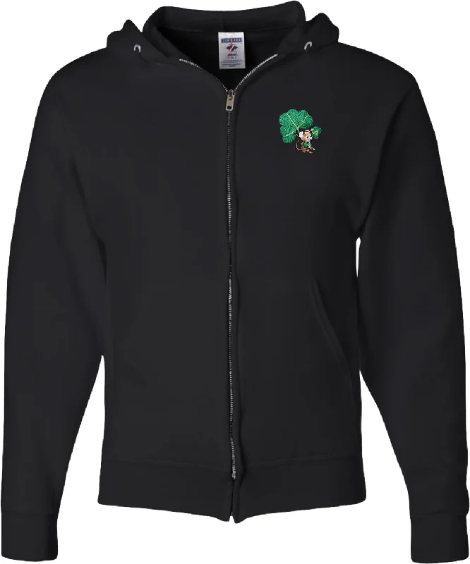 Anniversary Sale St Patricks Day Lucky Irish Mouse Patch Pocket Print Full Zip Hoodie Anniversary Sale St Patricks Day Lucky Irish Mouse Patch Pocket Print Full Zip Hoodie