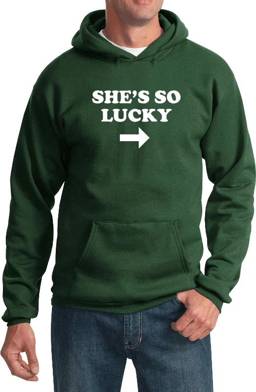 Unbeatable Prices St Patricks Day Shes So Lucky Hoodie