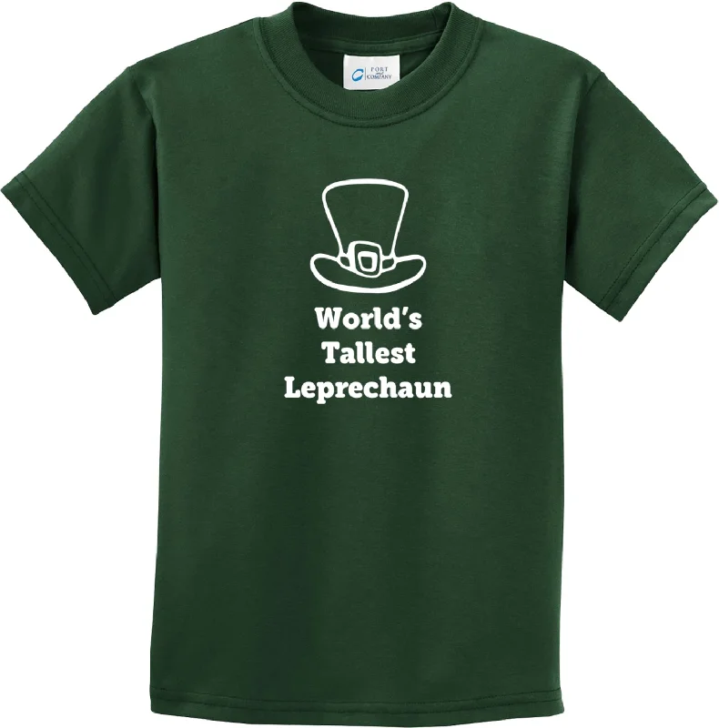Deal Frenzy St Patricks Day Worlds Tallest Leprechaun Kids T-shirt