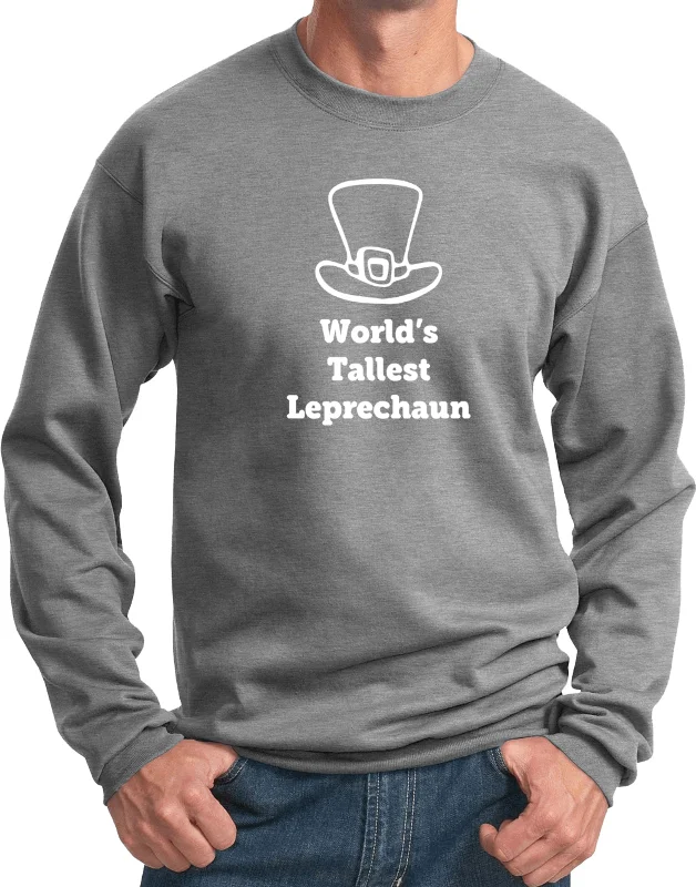 Exclusive Preview St Patricks Day Worlds Tallest Leprechaun Sweatshirt