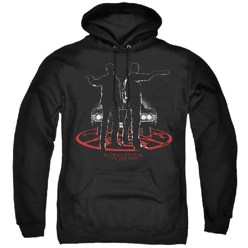 Must-Have Deals Supernatural Hoodie Dean and Sam Silhouette Black Hoody
