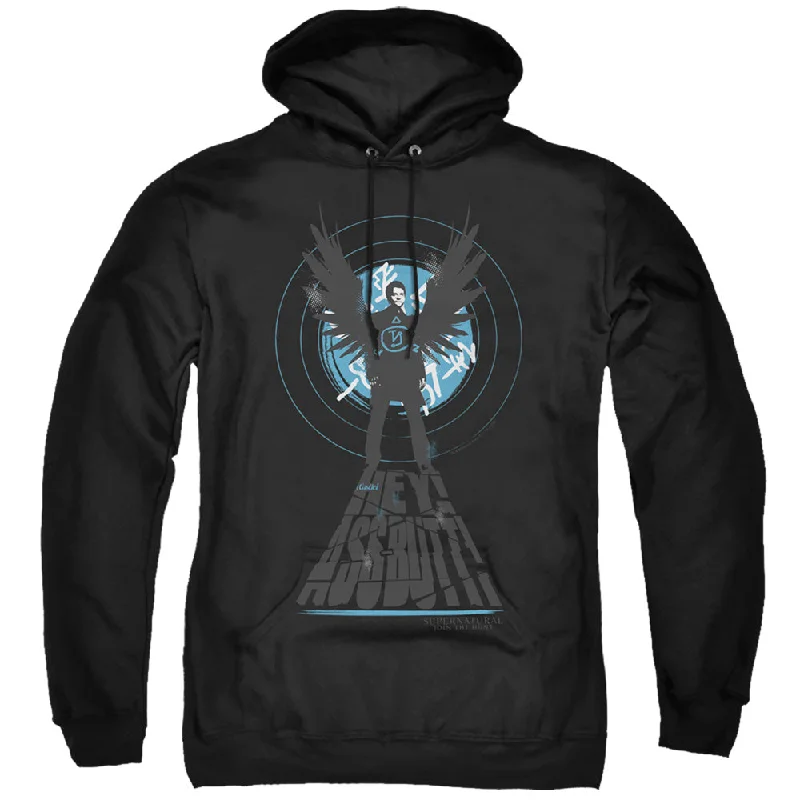 Clearance Sale Supernatural Hoodie Hey Assbutt Black Hoody