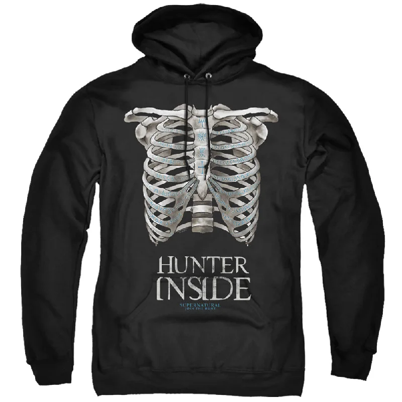Limited Stock Supernatural Hoodie Hunter Inside Black Hoody