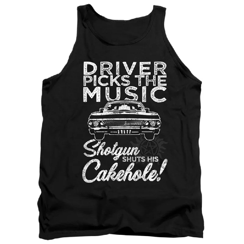 Reduced Prices Supernatural Tanktop Driver Picks The Music Black Tank