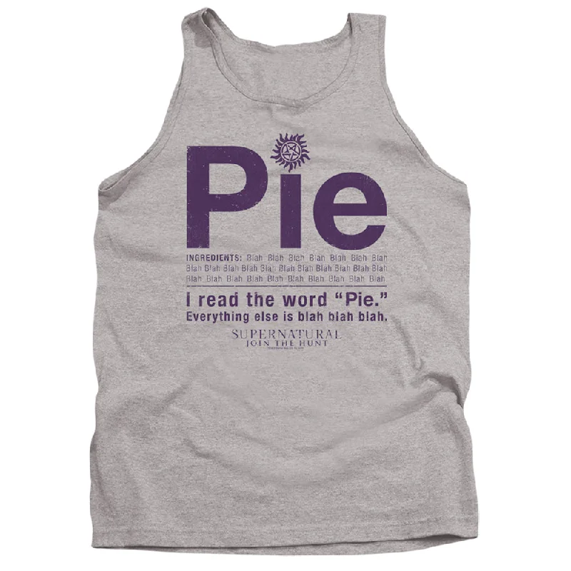 Reduced Prices Supernatural Tanktop Pie Scene Athletic Heather Tank