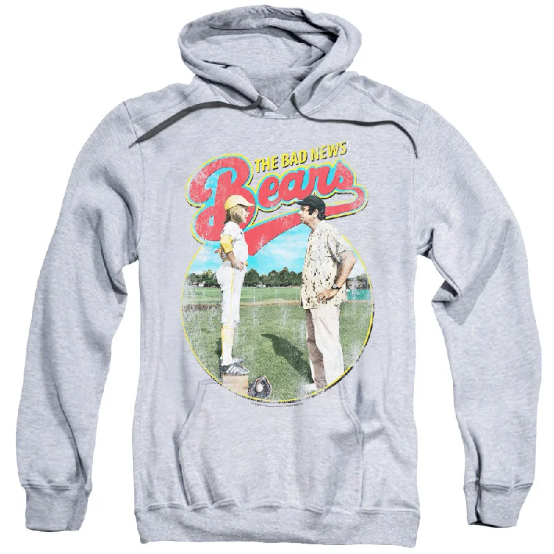 Exclusive Online Offer The Bad News Bears Hoodie Movie Cover Photo Heather Hoody