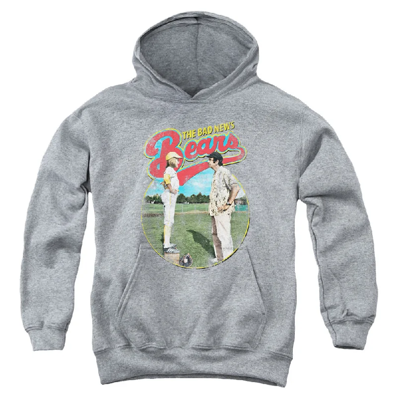 Buy More, Save More The Bad News Bears Kids Hoodie Movie Cover Photo Heather Hoody