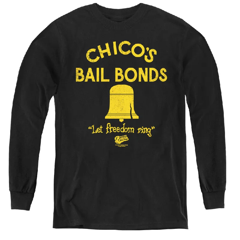 Referral Discount The Bad News Bears Kids Long Sleeve Shirt Chico's Bail Bonds Black Tee Referral Discount The Bad News Bears Kids Long Sleeve Shirt Chico's Bail Bonds Black Tee