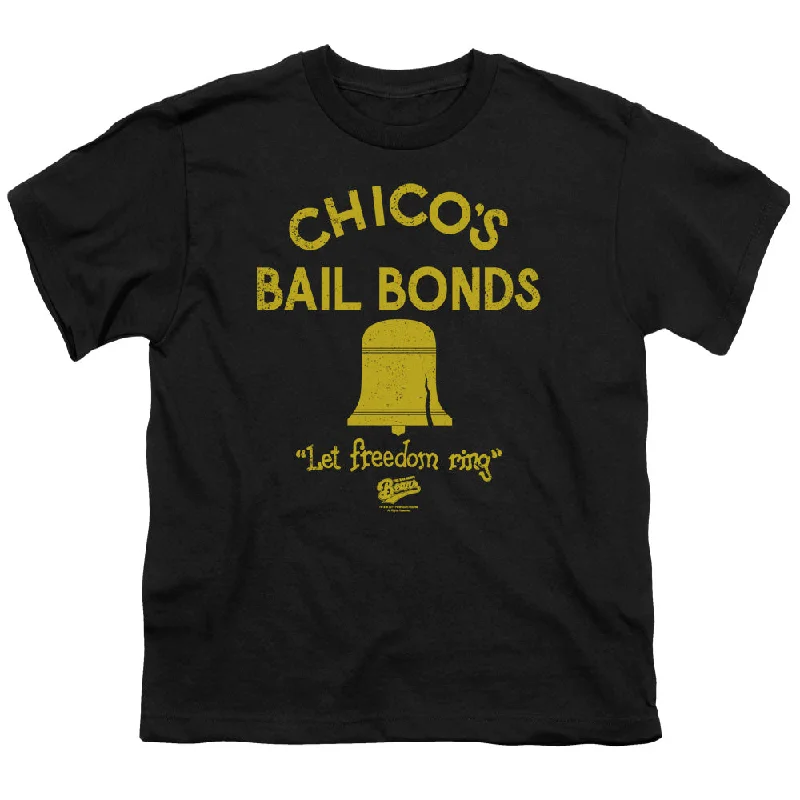 Customer Appreciation Sale The Bad News Bears Kids T-Shirt Chico's Bail Bonds Black Tee Customer Appreciation Sale The Bad News Bears Kids T-Shirt Chico's Bail Bonds Black Tee