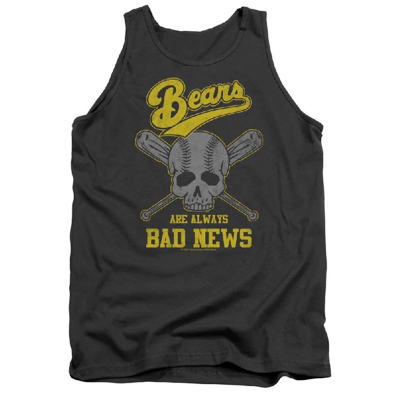 Year-End Sale The Bad News Bears Tanktop Always Bad Skull Charcoal Tank