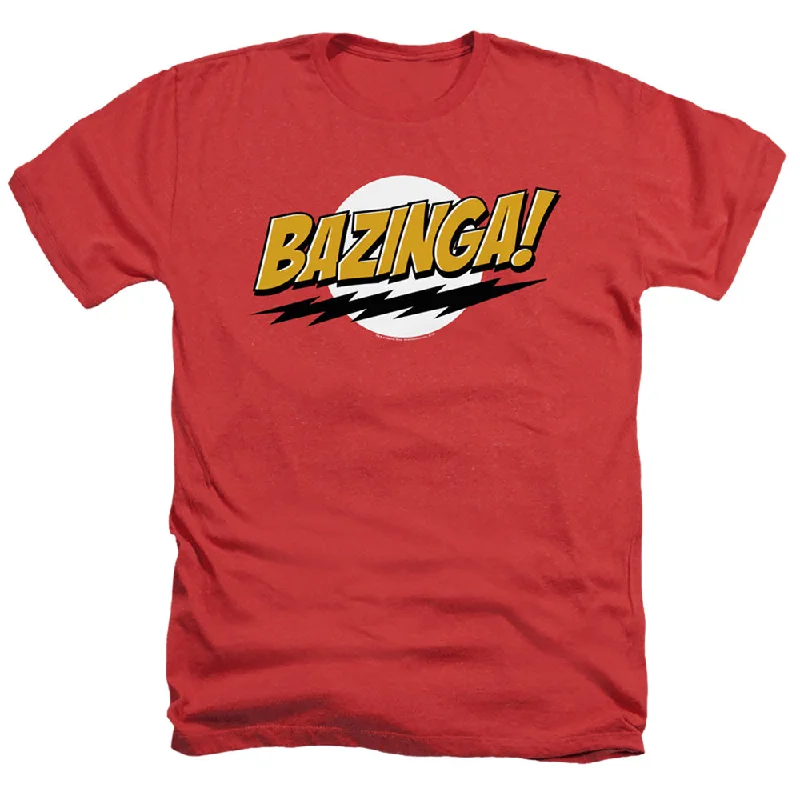 Massive Deals The Big Bang Theory Heather T-Shirt Bazinga Red Tee