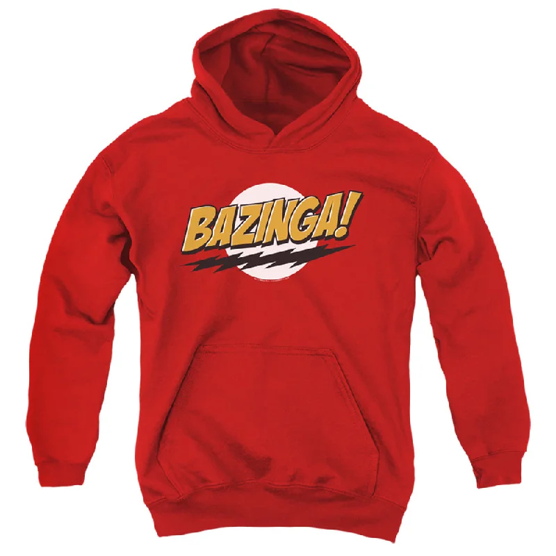 Savings Galore The Big Bang Theory Kids Hoodie Bazinga Red Hoody