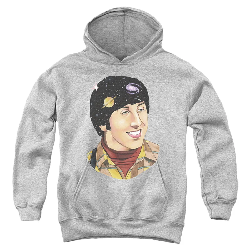 Price Slash The Big Bang Theory Kids Hoodie Howard in Space Athletic Heather