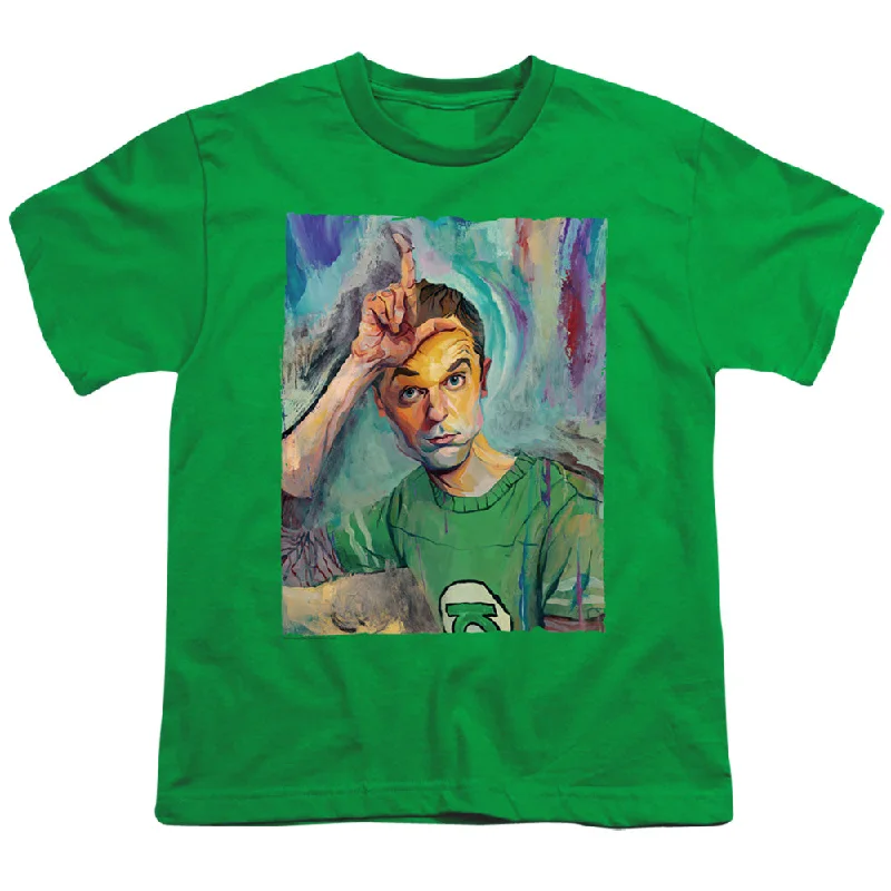 Season Finale Sale The Big Bang Theory Kids T-Shirt Sheldon Painting Kelly Tee