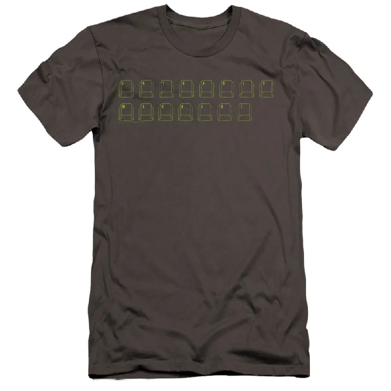 Exclusive Access The Big Bang Theory Premium Canvas T-Shirt Intranet Machine Charcoal Exclusive Access The Big Bang Theory Premium Canvas T-Shirt Intranet Machine Charcoal