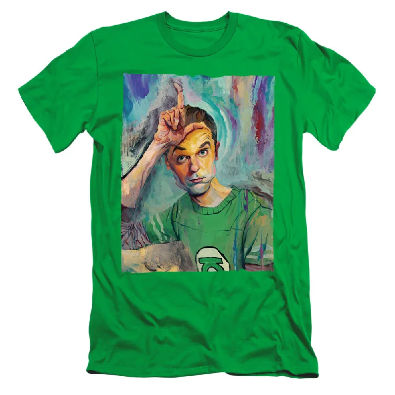 Weekend Flash Sale The Big Bang Theory Slim Fit T-Shirt Sheldon Painting Kelly Tee