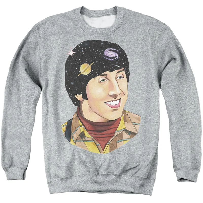 Members Only The Big Bang Theory Sweatshirt Howard in Space Athletic Heather