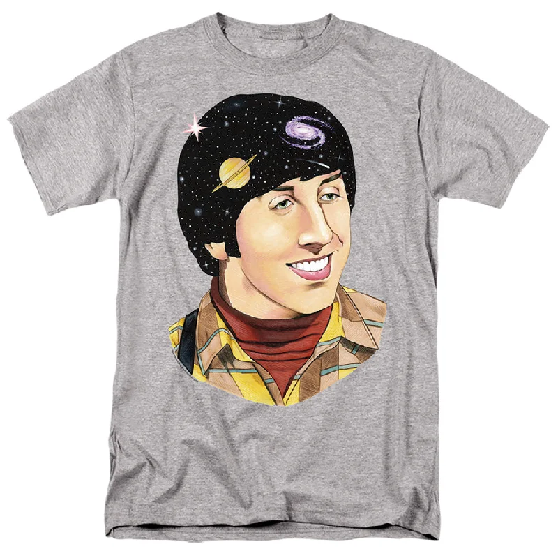 Exclusive Deal The Big Bang Theory T-Shirt Howard in Space Athletic Heather Tee