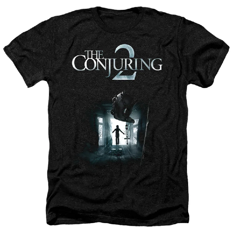 Online Exclusive The Conjuring 2 Heather T-Shirt Movie Poster Black Tee