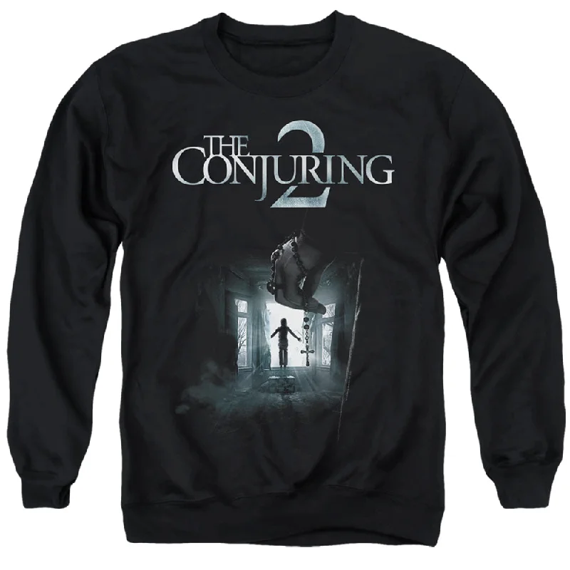 Act Now The Conjuring 2 Sweatshirt Movie Poster Black Pullover