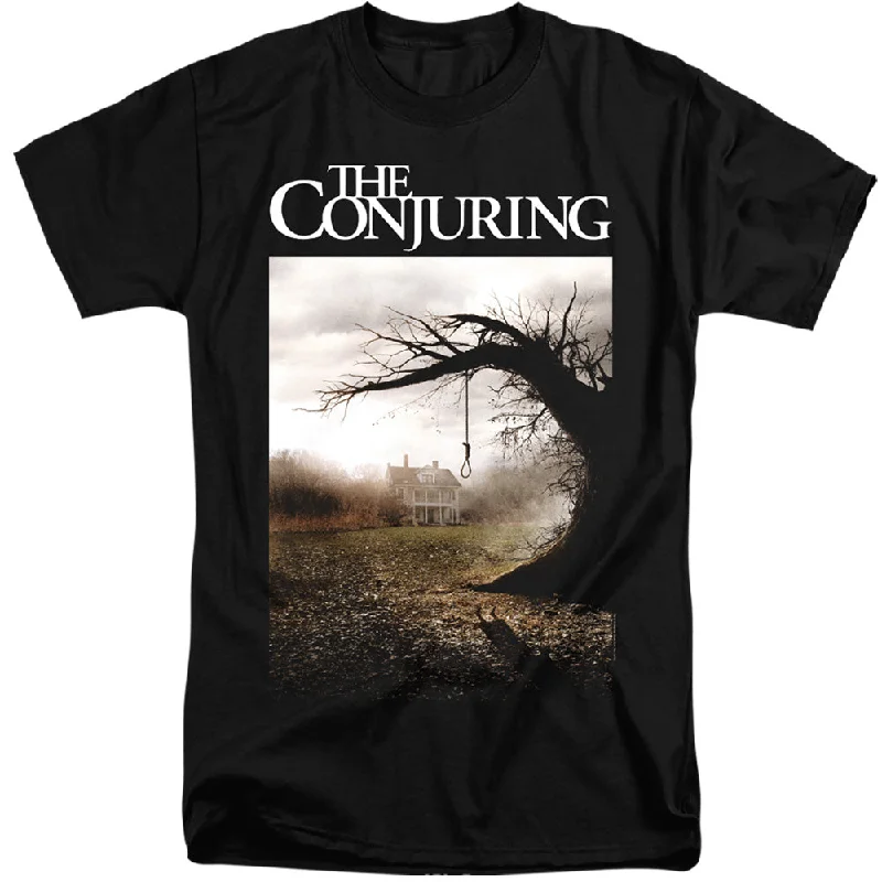 Price Blitz The Conjuring Tall T-Shirt Tree Movie Poster Black Tee