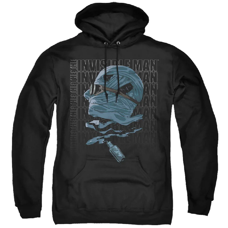 Lowest Price The Invisible Man Hoodie Side Profile Black Hoody