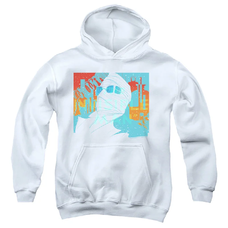 Today’s Deal The Invisible Man Kids Hoodie Wrapped Up White Hoody