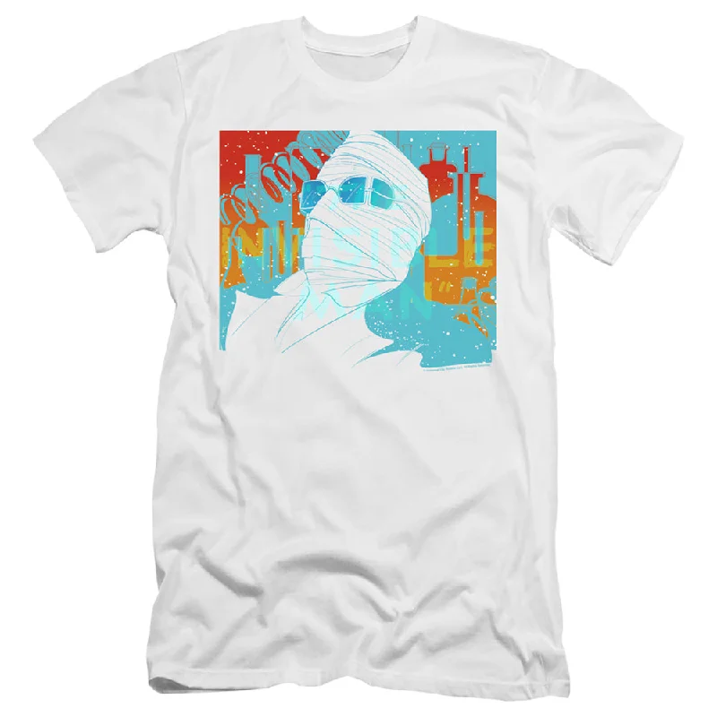 Super Sale The Invisible Man Slim Fit T-Shirt Wrapped Up White Tee