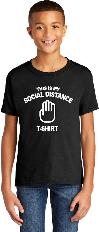 Sale Event This is My Social Distancing Youth Kids Shirt
