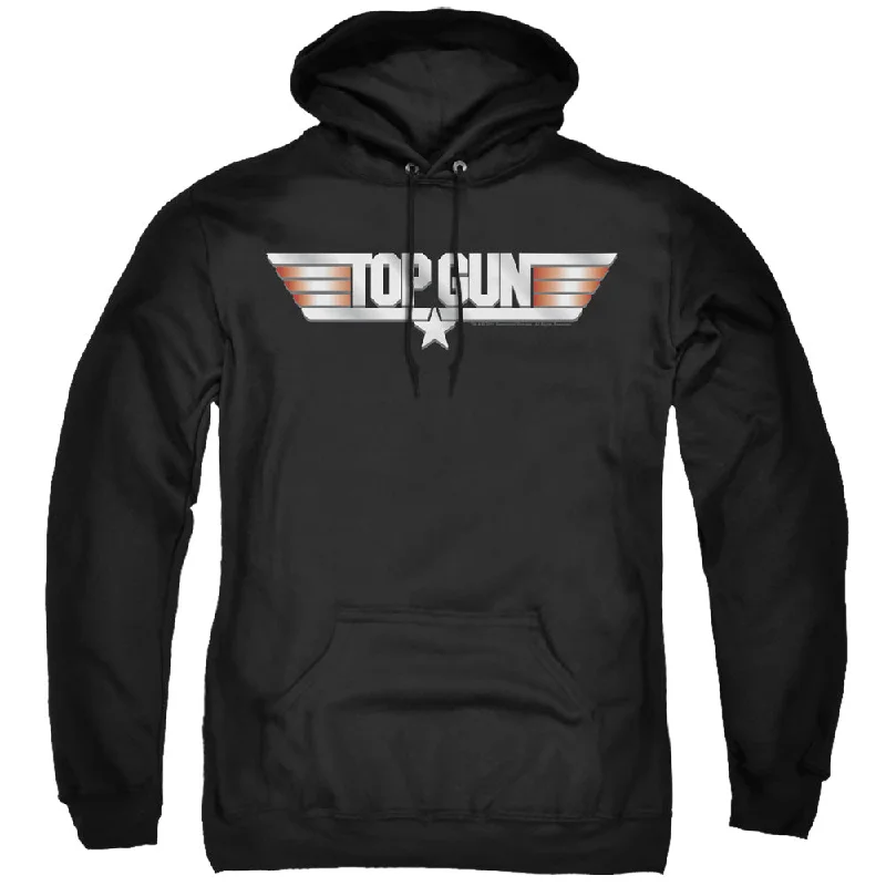 Steals and Deals Top Gun Hoodie Logo Black Hoody