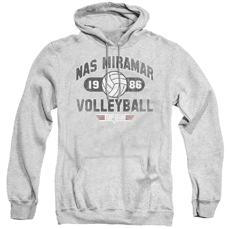 Crazy Savings Top Gun Hoodie Volleyball Heather Hoody